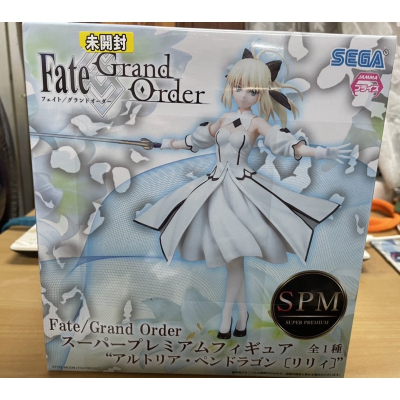 [日版現貨］SEGA SPM 景品Fate Grand Order FGO 白賽巴 Saber