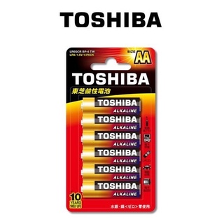 TOSHIBA 東芝 鹼性電池 3號 AA 4號 AAA 2入 / 6入 / 10入 卡裝 鹼性電池