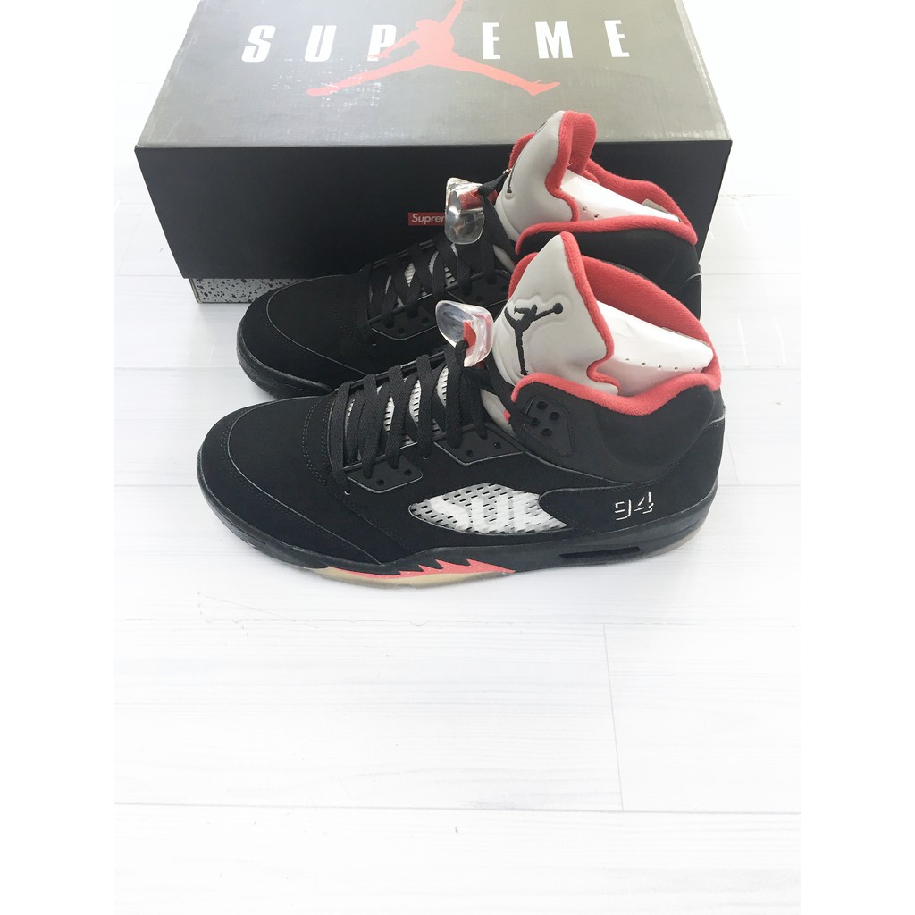 【HOMIEZ】Supreme Nike Air Jordan【824371001】世紀聯名 喬丹 五代