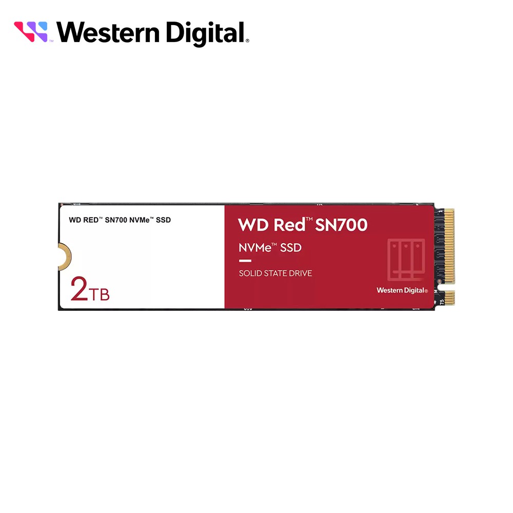 WD 紅標 SN700 2TB NVMe PCIe NAS SSD 現貨 廠商直送