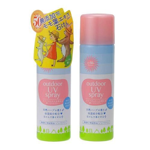 「現貨速出」日本製outdoor UV兒童專用戶外保濕防曬防蚊噴霧SPF50