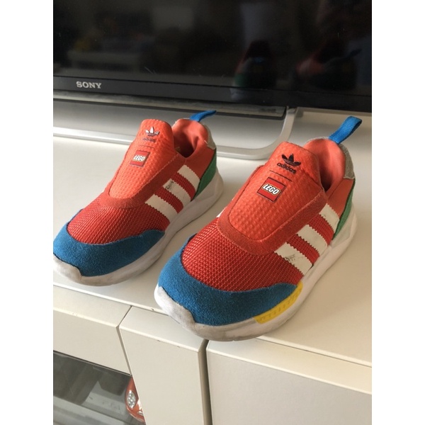 二手Adidas Lego幼童球鞋15cm