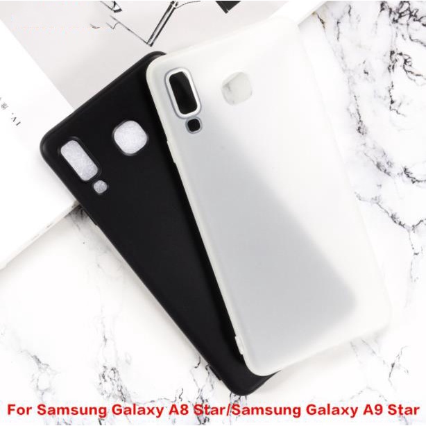 SAMSUNG 適用於三星 Galaxy A8 Star A9 Star Gel 矽膠手機保護後殼的軟 TPU 手機殼