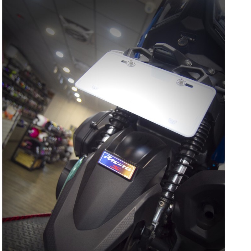 [反光片 尺寸專用貼紙]雷霆S RACING S 125 150 家族板貼 盾牌版貼 社團 防水抗UV 3X7CM 桃園