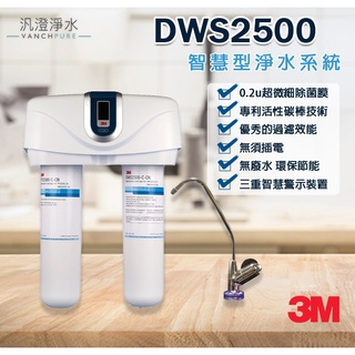 【汎澄淨水】 3M DWS2500 智慧型淨水系統 淨水器 臺灣公司貨 全戶式前置淨水系統