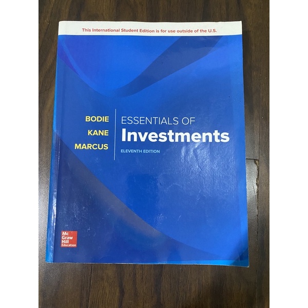 Essentials of investments