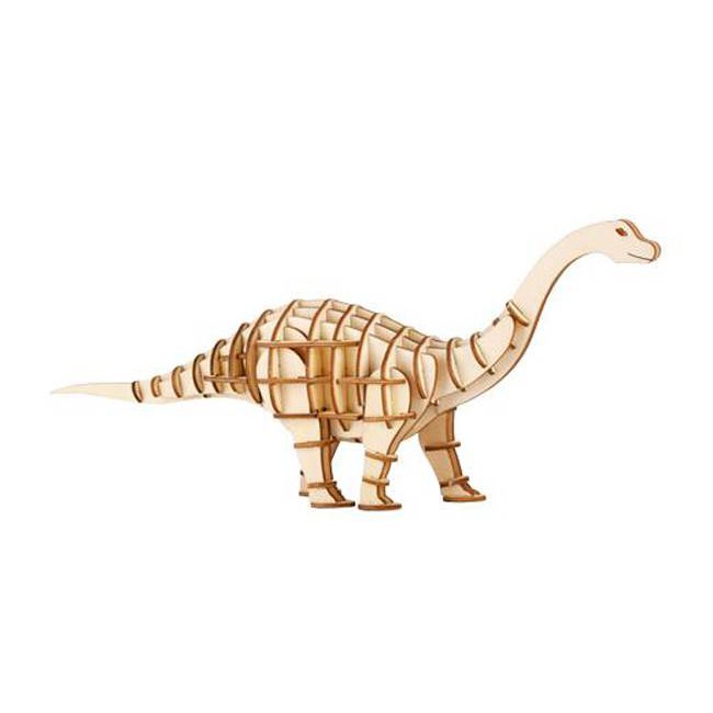 KIKKERLAND 3D Wooden Puzzle/ Apatosaurus 立體拼圖 誠品