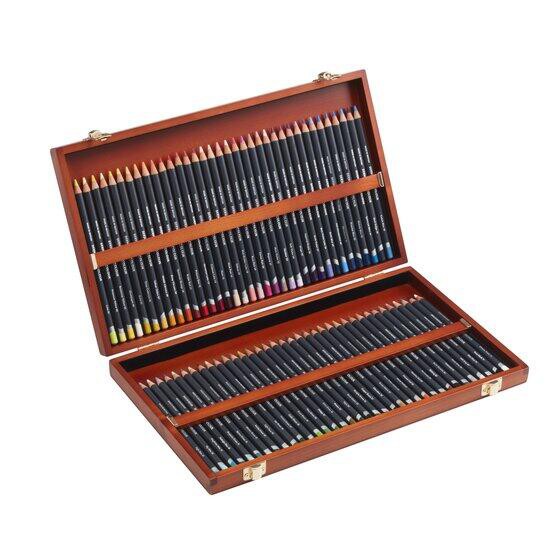 板橋酷酷姐美術 英國Derwent德爾文procolour頂級油性色鉛筆72色木盒！