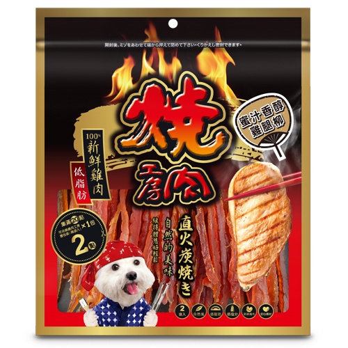 【寵物王國】燒肉工房 BQ102#2蜜汁香醇雞腿柳 170g