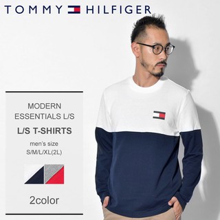 TOMMY HILFIGER （福利品需自行清洗黃斑）保暖 圓領長袖針織衫~ 情侶裝 男生長袖上衣 秋冬保暖上衣