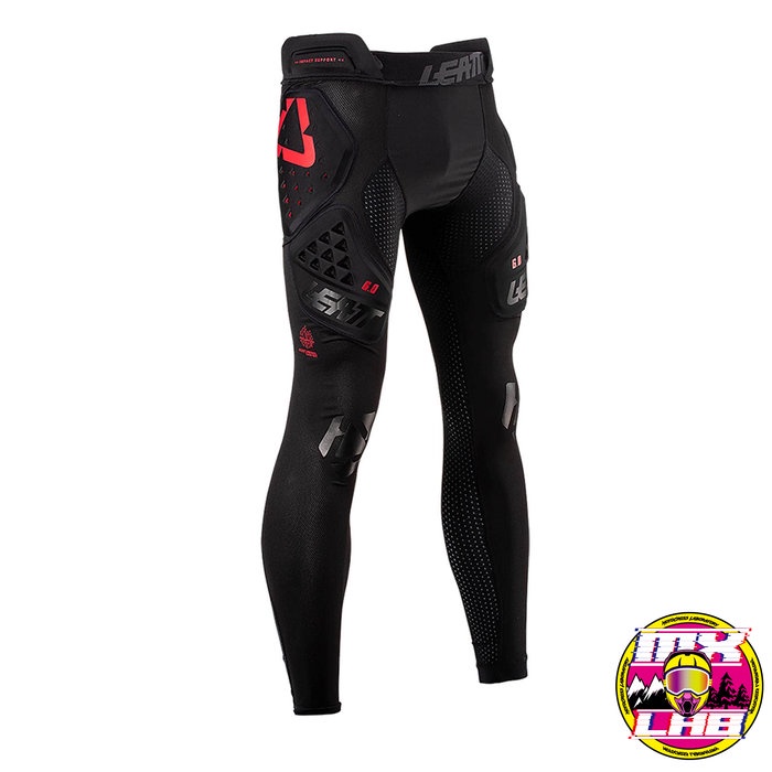 𝕸滑胎實驗室𝖃 Leatt® Impact Pants 3DF 6.0 Black 防摔褲 護具 越野 滑胎 林道