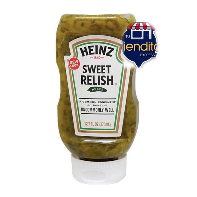 現貨 美國 HEINZ 亨氏 甜味酸黃瓜 倒瓶 sweet relish 375 ml 2024/02