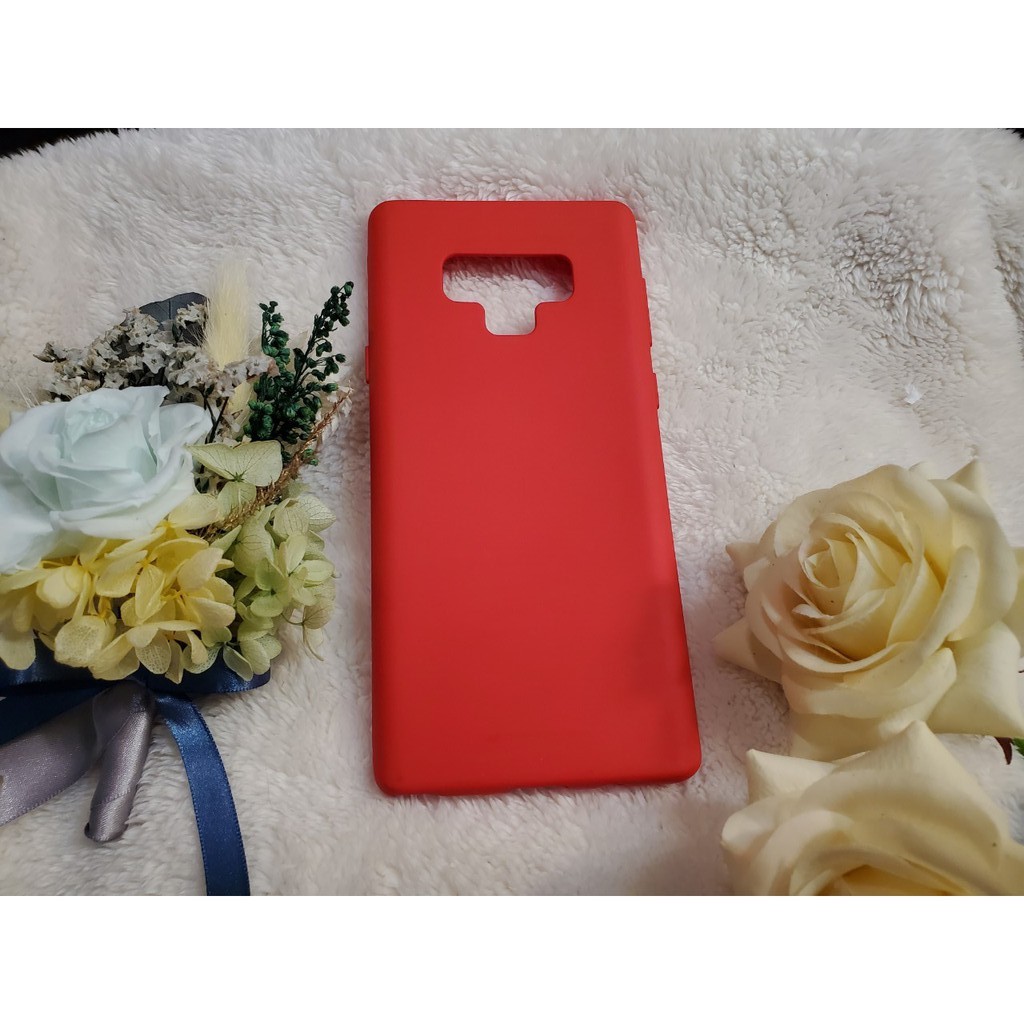 Samsung三星手機殼/二手/手機殼/Note 9/紅色軟殼/韓國手機殼