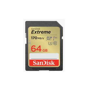 SanDisk Extreme SD UHS-I 記憶卡64GB ( RM548 )