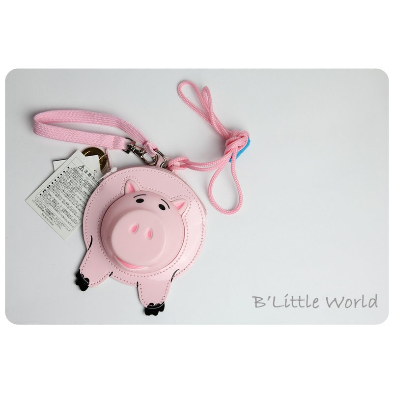 *B'' Little World * [現貨]東京迪士尼樂園限定/玩具總動員豬排博士票卡夾/東京連線代購代買