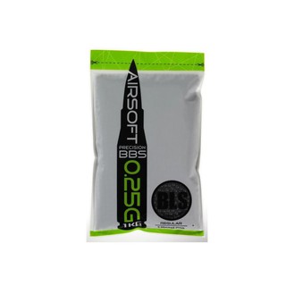 【QC軍品】『 0.25g 』BLS 5.95mm 精密研磨 BB彈 (1公斤裝，約4000顆)(黑色)(0.25)