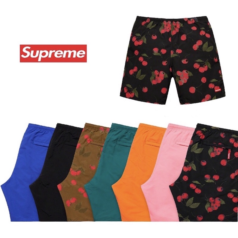 55%以上節約55%以上節約☆Supreme Nylon Water Short Cherry M 新品 ショートパンツ 19ss Supreme Cherry Nylon Water Shorts