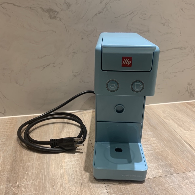 illy Y3.2濃縮與膠囊咖啡機 典雅藍 二手