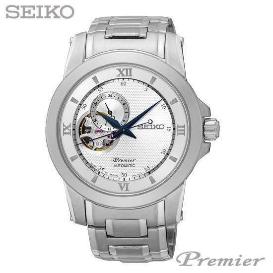 SEIKO SSA319J1《Premier 開心鏤空機械錶》42mm/藍寶石水晶鏡面/日本製【第一鐘錶】 SK007