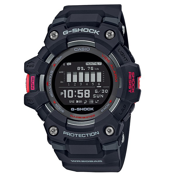 CASIO卡西歐G-SHOCK GBD-100-1日常健康管理到增強跑步耐力的訓練夥伴49.3mm