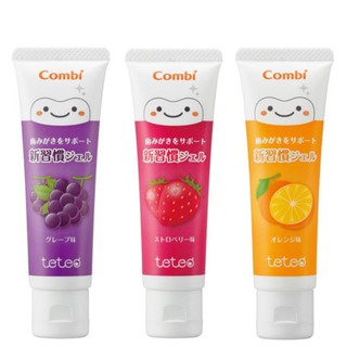 日本 Combi teteo 幼童含氟牙膏(3款可選)