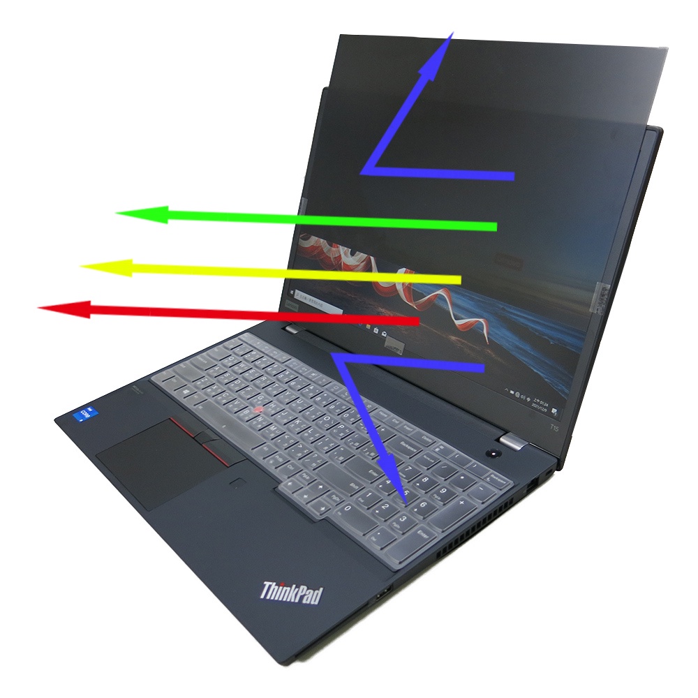 【Ezstick】Lenovo ThinkPad T15 Gen2 2代 NB 筆電 抗藍光 防眩光 防窺片