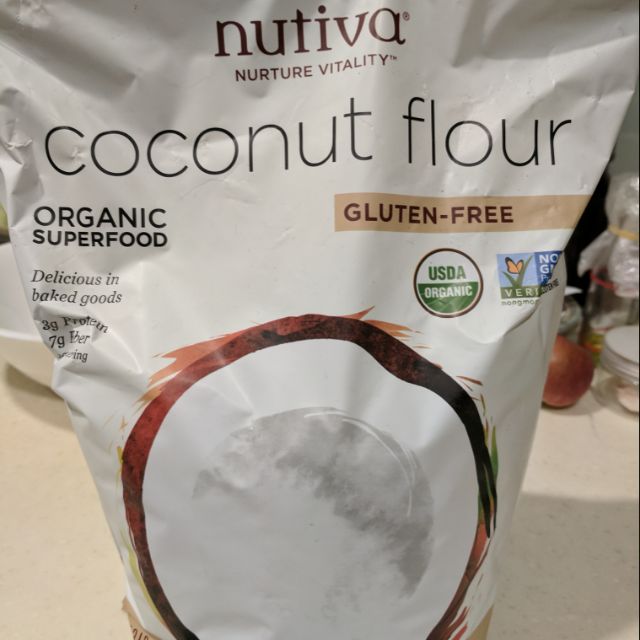 Nutiva coconut flour 有機椰子細粉1.36kg大包裝大特價