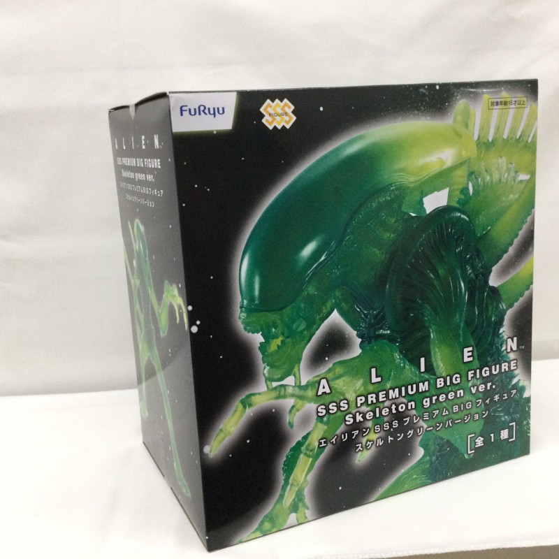 FURYU SSS 異形 SKELETON GREEN 代理版 景品【現貨】【TOY JO】