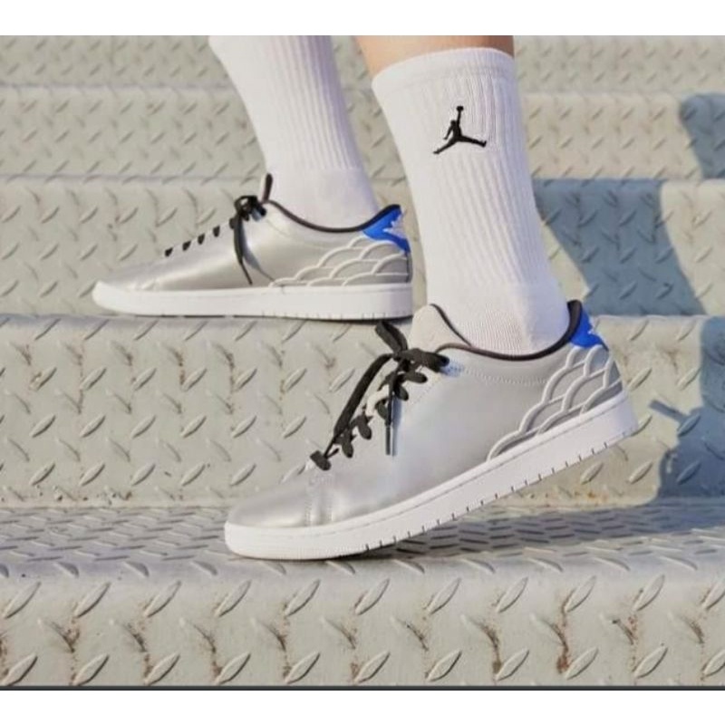 ANiMa™ Nike 休閒鞋 Air Jordan 1 Centre 運動 喬丹 氣墊 反光銀  DO7762-004