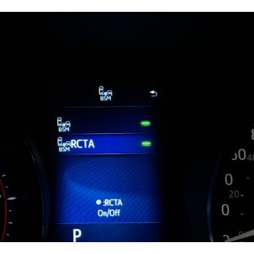 (車之房) TOYOTA C-HR 盲點偵測+後方車側交通警示系統 BSM+RCTA 原廠系統復原 儀表顯示開關