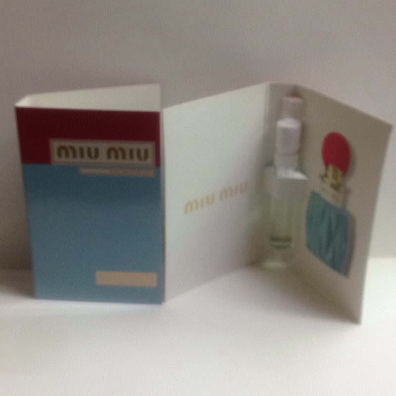 Miu miu 同名淡香精1.2ml原廠針管 全新科蒂公司貨