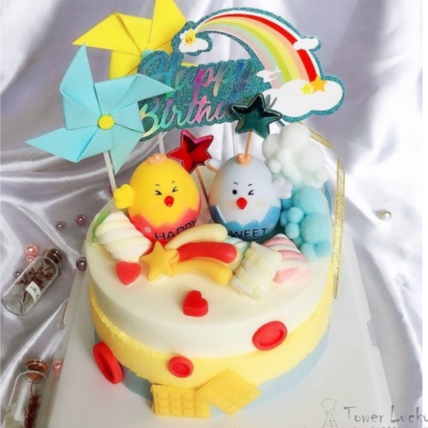 Tower Lucky塔吉｜小雞蛋糕 生日蛋糕 造型蛋糕 寶寶蛋糕 週歲蛋糕 雞寶寶 幼兒園生日 滿週歲 兒童生日