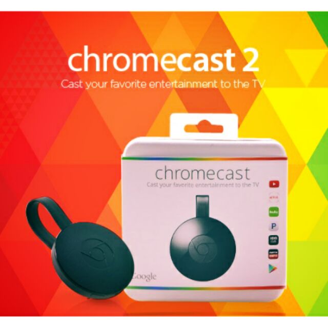 Google Chromecast V3 2代 智慧電視棒 (WiFi)黑色-