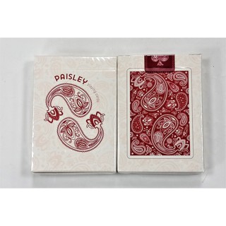 【USPCC撲克】Paisley (Ruby Red) Playing Cards-S103049730
