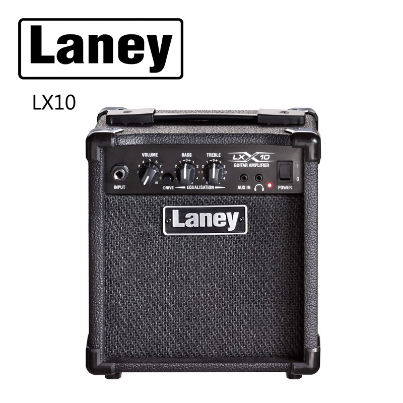 LANEY LX10電吉他音箱-10W /含破音/原廠公司貨/黑紅任選
