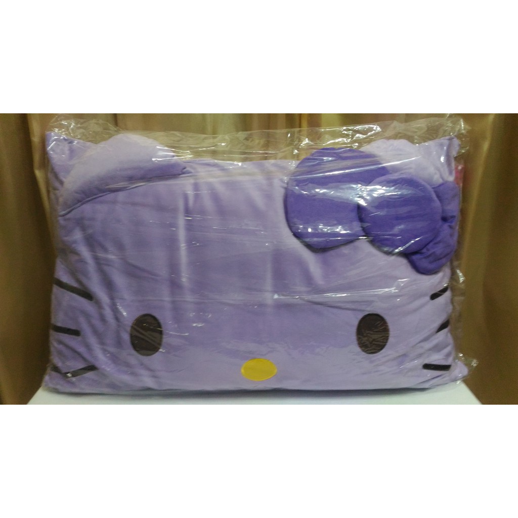 日本 SANRIO 三麗鷗 Hello Kitty 凱蒂貓 紫色 薰衣草 北海道 限定 抱枕
