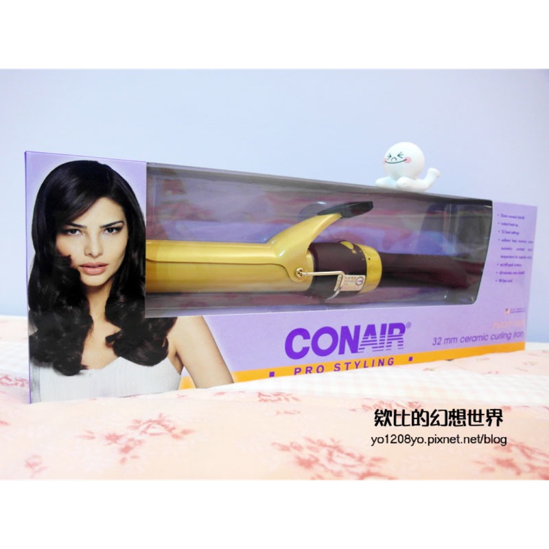 CONAIR康尼爾金色陶瓷快熱電棒捲 25mm