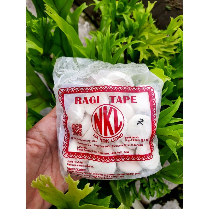 印尼發酵粉 Ragi tape nkl manis