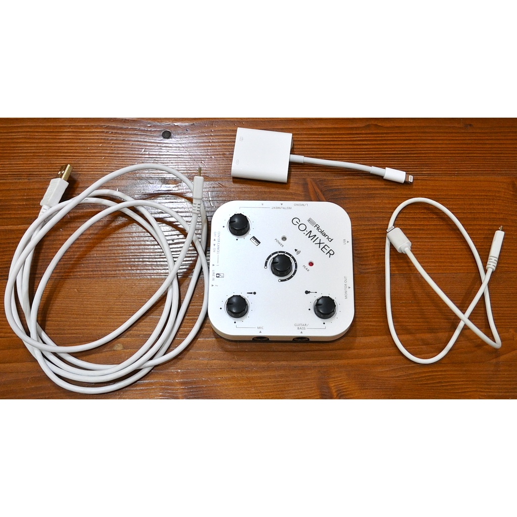 二手 ROLAND GO：MIXER 智慧型手機專用的音訊混音器