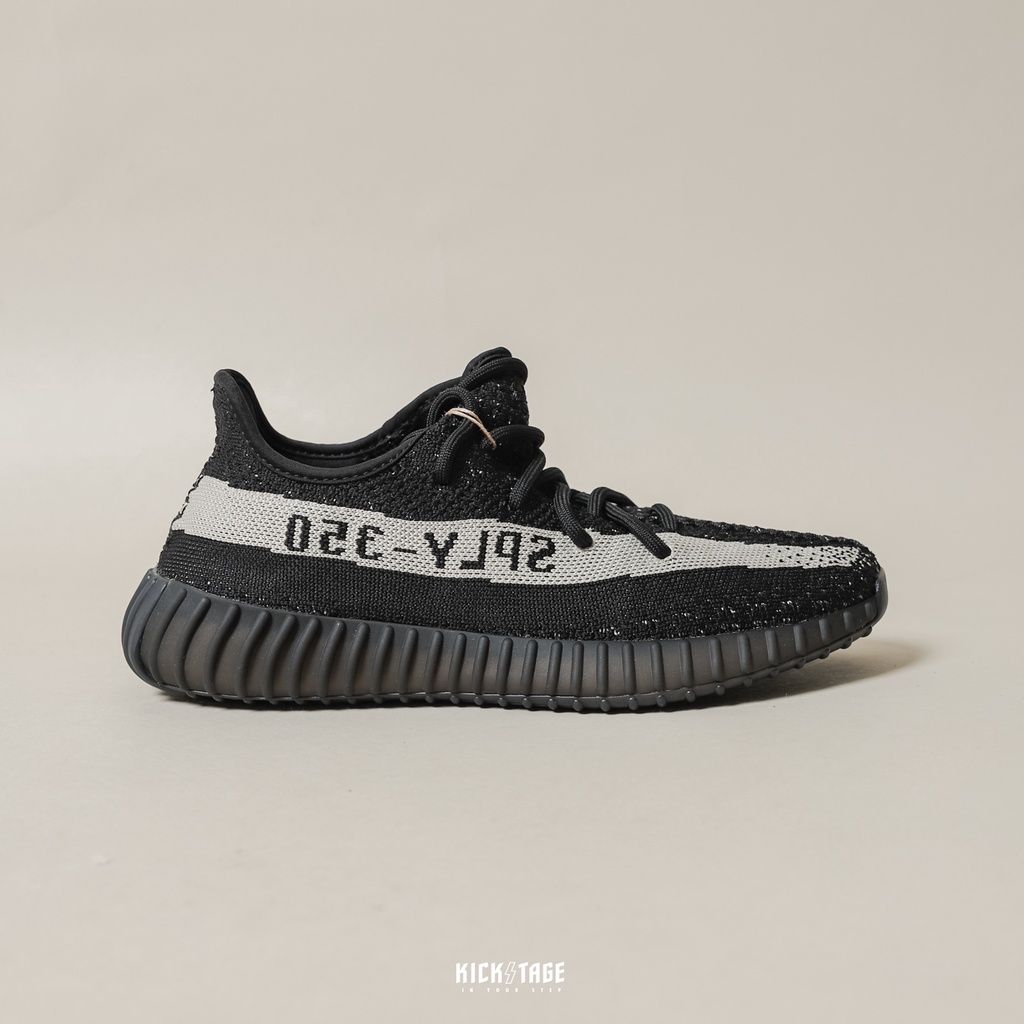 ADIDAS YEEZY BOOST 350 V2 Core 黑白 椰子 YZY 黑白天使 男女鞋【BY1604】KS