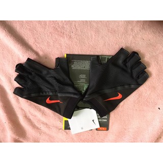 NIKE 男用動態訓練 手套 按標籤價近6折 售590元 健身 重訓 自行車 保護手部 護具 XL AC3485-053