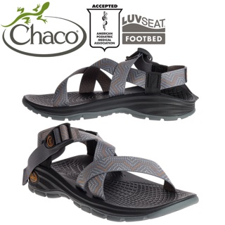 Chaco 男 戶外旅遊涼鞋-EZM01-HD21前導灰線 Volv標準款