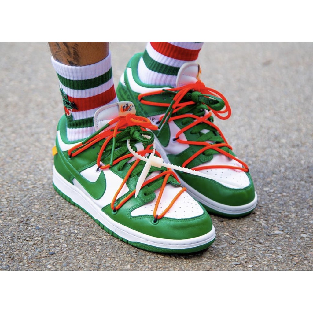 nike sb off white dunk low