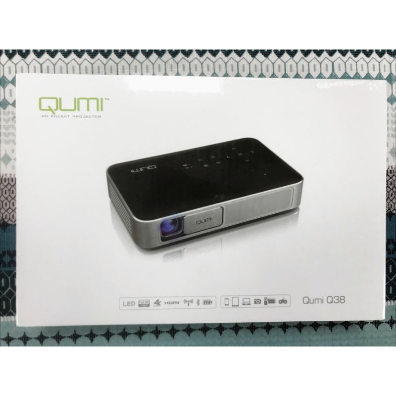抽到贈品-Vivitek Qumi Q38 FullHD 1080p 智慧微型投影機