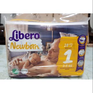 麗貝樂黏貼型尿布 Libero (new born) 28片