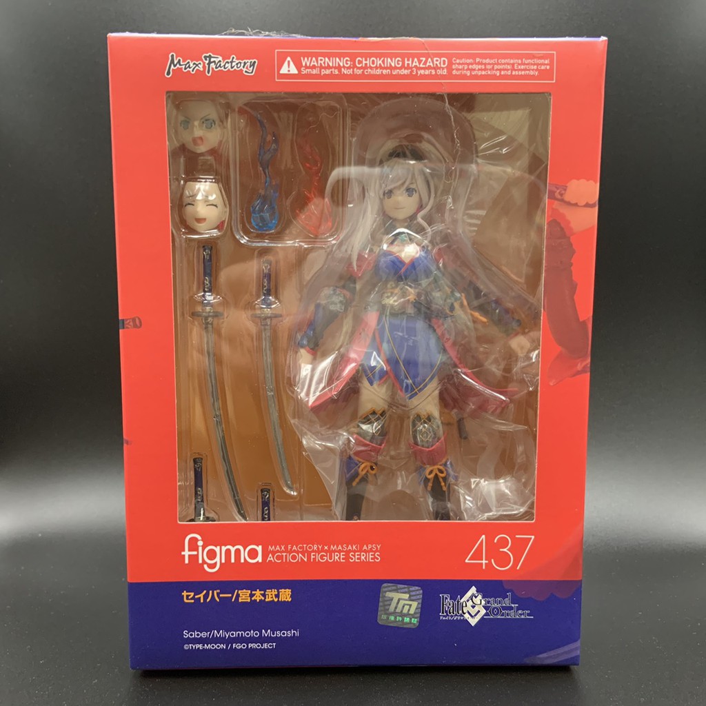 豐原 Gsc 代理版figma 437 Fate Fgo Saber 宮本武藏 蝦皮購物