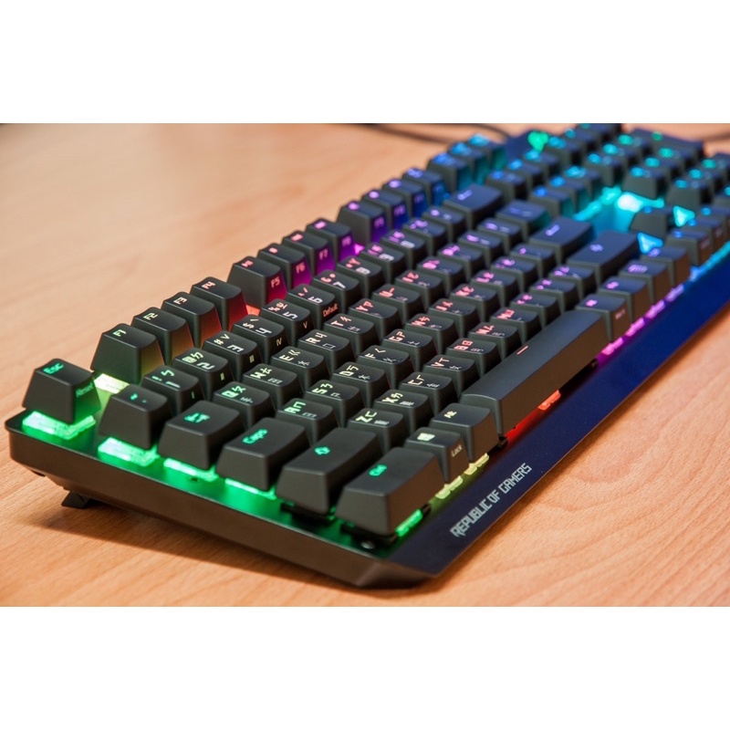 【備品出清】ROG STRIX SCOPE RGB FPS專用電競機械鍵盤 NX紅軸 巨集功能自定義 非：青銀軸 TKL