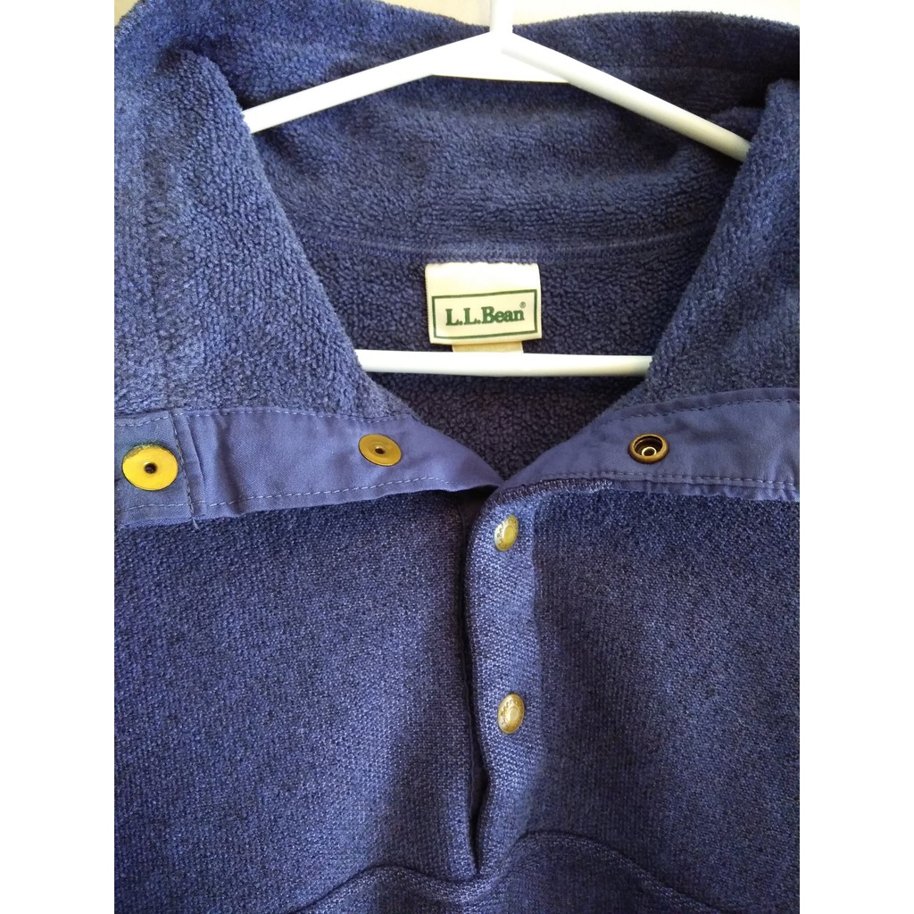 90 S Vintage 美國製llbean 戶外outdoor 戶外登山老牌保暖衛衣 蝦皮購物