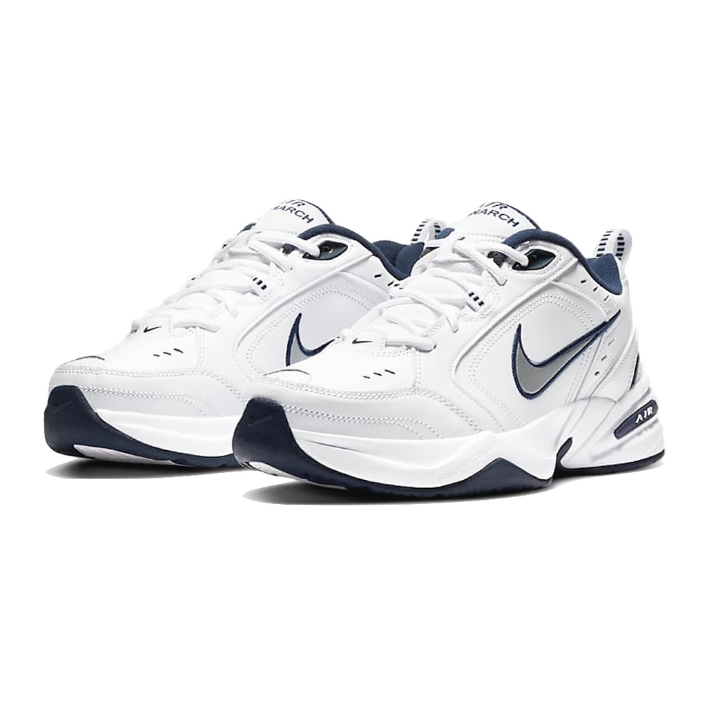 Nike 運動鞋 Air Monarch 4 男款 休閒鞋 慢跑鞋 訓練鞋 老爹鞋 男鞋 白 銀 415445-102