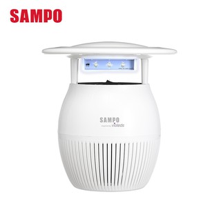 刷卡分期超取【SAMPO 聲寶 】ML-W031D(W) 家用型吸入式光觸媒紫外線UV捕蚊燈